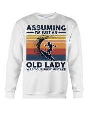 Assuming I'm Just An Old Lady - Surfing Crewneck Sweatshirt tile
