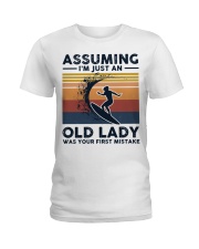 Assuming I'm Just An Old Lady - Surfing Ladies T-Shirt tile