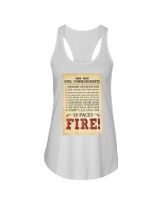 Hamilton The Ten Duel Commandments Ladies Flowy Tank tile