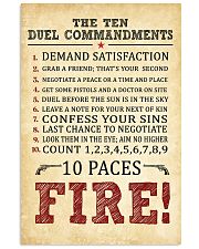 Hamilton The Ten Duel Commandments 11x17 Poster front