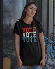 Vote Vote Vote 2020 Election Classic T-Shirt apparel-classic-tshirt-lifestyle-08