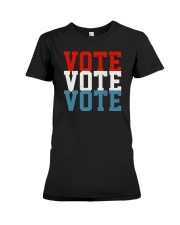 Vote Vote Vote 2020 Election Premium Fit Ladies Tee tile