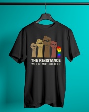 The Resistance Will Be Multi-Colored Classic T-Shirt lifestyle-mens-crewneck-front-3