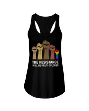 The Resistance Will Be Multi-Colored Ladies Flowy Tank tile