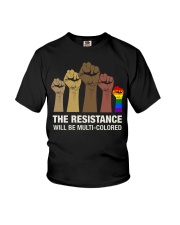 The Resistance Will Be Multi-Colored Youth T-Shirt tile