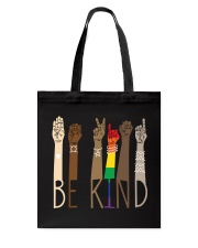 Be Kind Sign Language Equality Tote Bag tile