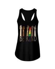 Be Kind Sign Language Equality Ladies Flowy Tank tile