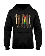 Be Kind Sign Language Equality Hooded Sweatshirt tile