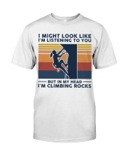I Might Look Like I'm Listening To You - Climbing Premium Fit Mens Tee tile
