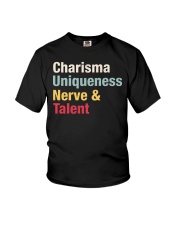 Charisma Uniqueness Nerve Talent Youth T-Shirt tile