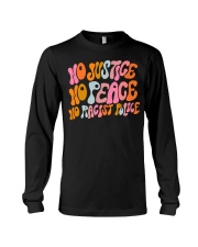 No Justice No Peace No Racist Police Long Sleeve Tee tile