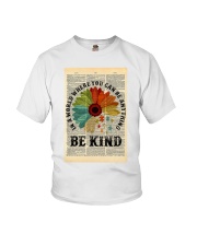 Be Kind Autism Awareness Dictionary Youth T-Shirt tile