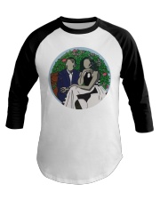 Obamas Portrait Baseball Tee tile