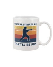 Underestimate Me That'll Be Fun - Jiu-Jitsu Retro Mug tile