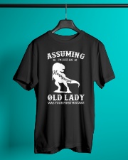 Assuming I'm Just An Old Lady - Nanasaurus Classic T-Shirt lifestyle-mens-crewneck-front-3