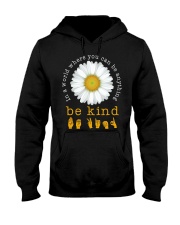 In A World Where You Can Be Anything - Be Kind Hooded Sweatshirt tile
