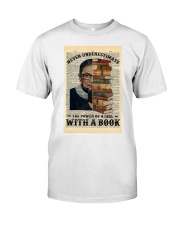 RBG Never Underestimate The Power Of A Girl Classic T-Shirt tile