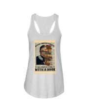 RBG Never Underestimate The Power Of A Girl Ladies Flowy Tank tile