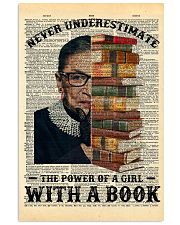 RBG Never Underestimate The Power Of A Girl 11x17 Poster front