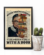 RBG Never Underestimate The Power Of A Girl 11x17 Poster lifestyle-poster-8