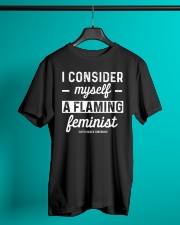 RBG I Consider Myself A Flaming Feminist Classic T-Shirt lifestyle-mens-crewneck-front-3