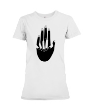 BLM Hold Hand Premium Fit Ladies Tee tile