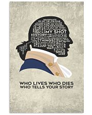 Hamilton - Who Lives Who Dies Who Tells Your Story 11x17 Poster front