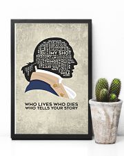 Hamilton - Who Lives Who Dies Who Tells Your Story 11x17 Poster lifestyle-poster-8