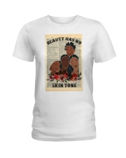Beauty Has No Skin Tone Ladies T-Shirt tile