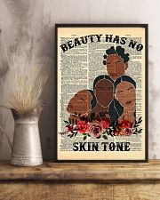 Beauty Has No Skin Tone 11x17 Poster lifestyle-poster-3