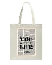Hamilton The Rooms Where It Happens Tote Bag tile