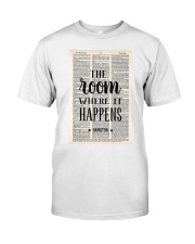 Hamilton The Rooms Where It Happens Classic T-Shirt tile