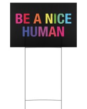 Be A Nice Human Yard Signs tile