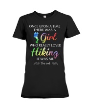 Once Upon A Time - Hiking Premium Fit Ladies Tee tile