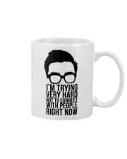 I'm Trying Very Hard Not To Connect With People Mug tile