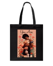 You Are Enough Art Tote Bag tile