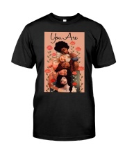 You Are Enough Art Premium Fit Mens Tee tile