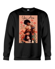 You Are Enough Art Crewneck Sweatshirt tile