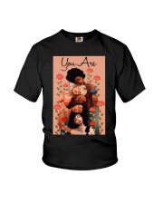 You Are Enough Art Youth T-Shirt tile