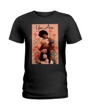 You Are Enough Art Ladies T-Shirt tile