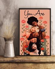You Are Enough Art 11x17 Poster lifestyle-poster-3