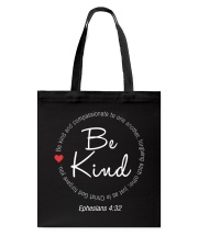 Be Kind Christian Tote Bag tile
