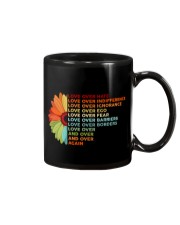 Love Over Hate Sunflower Vintage Mug thumbnail