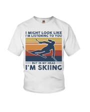 I Might Look Like I'm Listening To You - Skiing Youth T-Shirt tile
