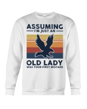 Assuming I'm Just An Old Lady - Eagle Crewneck Sweatshirt tile