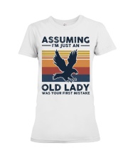 Assuming I'm Just An Old Lady - Eagle Premium Fit Ladies Tee tile