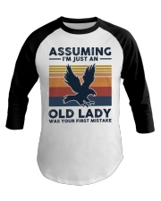 Assuming I'm Just An Old Lady - Eagle Baseball Tee tile