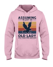 Assuming I'm Just An Old Lady - Eagle Hooded Sweatshirt front
