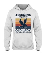 Assuming I'm Just An Old Lady - Eagle Hooded Sweatshirt tile