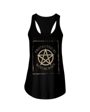 Protected By Witchcraft Ladies Flowy Tank tile